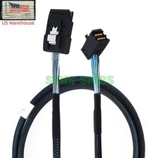SFF8643 to SFF8087 SAS Cable 1M LSI MegaRAID SAS 9361-8i 13、Broadcom 9405-16i picture