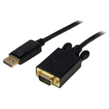 StarTech DP2VGAMM6B 6 ft DisplayPort to VGA Adapter Converter Cable - DP to VGA picture