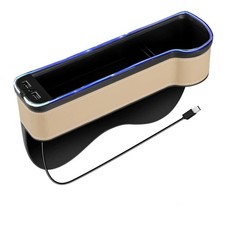 Tumecos Car Seat Gap Organizer with Light Multifunctional,with Small Cup Hold... picture