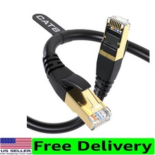 Outdoor-Indoor 3FT Cat8 Ethernet Cable - 40Gbps, Weatherproof, Fast & Reliable picture