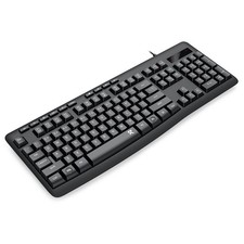 REDRAGON - BK-7366 Wired USB Keyboard Full Size 114 Keys Quiet Typing for PC picture