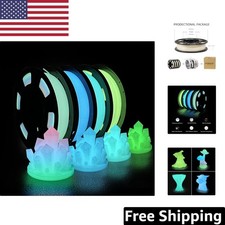Innovative Glow in the Dark PLA Filament Bundle - 1.75 mm for Dazzling 3D Prints picture