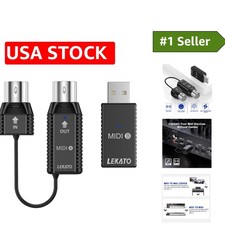 Wireless Bluetooth MIDI Adapter with Ultra-Low Latency for Synthesizers & PCs picture