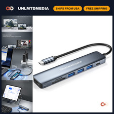 7-in-1 USB-C Hub Multiport Adapter, Expandable Dock with HDMI, USB 3.0, SD Card picture