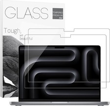 9H Tempered Glass Screen Protector for 2026 MacBook Pro 14.2 Inch, Bubble Free picture