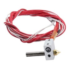 3D Printer 1.75mm to 0.4mm MK8 Nozzle Heating Block Thermistor Throat Tube Set picture
