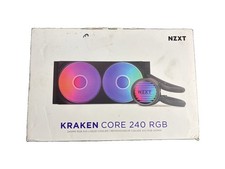 NZXT Kraken Core 240 RGB 240mm AIO Liquid CPU Cooler Black Open Box New picture