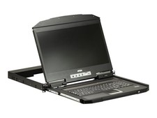 ATEN CL3700NW 1U Ultra Short Depth LCD Console 18.5in HDMI USB picture