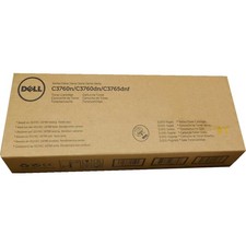 Genuine OEM Dell KGGK4 (RGJCW) Yellow High Yield Toner 5k Fast  picture