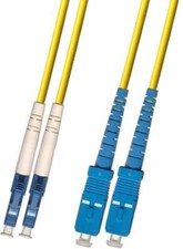 Direct Burial Outdoor LC SC 2 Strand Fiber Optic Cable Singlemode 9/125 150M picture