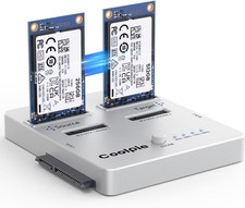 NVME/SATA 3-in-1 SSD Cloner, Coolpie CR311 Offline Clone M.2 Cloner, USB3.2 Gen picture