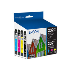 Epson 232XL Black & Color Ink Cartridge Combo Pack T232XL-BCS  picture