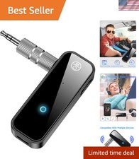 2-in-1 Bluetooth 5.3 Transmitter Receiver - Wireless Audio Adapter for Cars &... picture