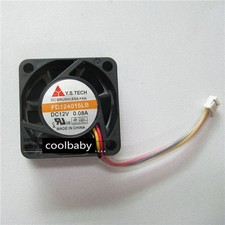 Y.S.TECH FD124015LB fan 40*40*15mm DC12V  0.08A 2Pin picture