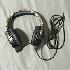 BINNUNE Wired Over-Ear Headset Boom Mic 3.5mm 6ft Adjustable Black Camo picture