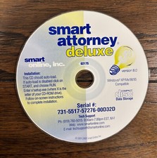 vintage software CD - Smart Attorney Deluxe CD picture