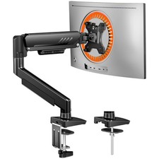ErGear Single Monitor Arm, Fully Adjustable Monitor Mount for 13–34 Inch Screens picture