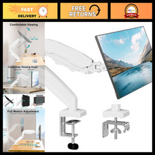 Fully Adjustable Single Monitor Mount Arm for Up to 32