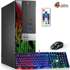 Dell Restored Dell OptiPlex with RGB Panel Intel i5 Quad-Core 6th Gen. 256GB SSD picture