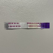 Genuine AWM 20624 6 Pin 54mm x 7mm Flat Ribbon Cable E235863 80C 60V picture