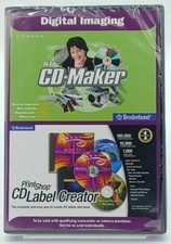 NTI CD-Maker Essentials / The Print Shop CD Label Creator MS/Win (New & Sealed) picture