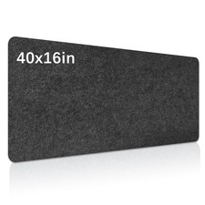 Felt Desk Mat, Large, Office Computer Desk Mat for Keyboard, Non-Slip Mouse Pad picture