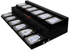 Systor 1:11 Flatbed SATA Hard Drive HDD SSD Duplicator Eraser 18GB/Min 2YR WRNT picture