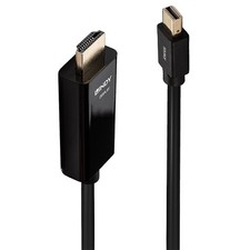 LINDY 2m Mini DisplayPort to HDMI 10.2G Cable picture