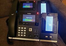 Lot Of 5-Yealink T46S Ultra Elegant IP Phone with EXP43 Expansion Module picture
