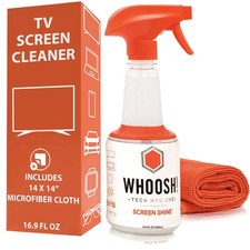  Pro 16.9 fl oz Refillable TV Screen Cleaner & Microfiber Cloth - Streak- picture