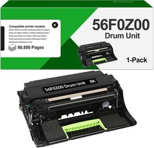 56F0Z00 Imaging Unit Drum High Yield 1-Pack BN Jmomy Compatible With Lexmark picture