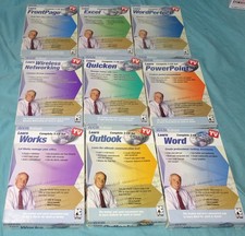LOT OF 9 DIFFERENT = Video Professor 