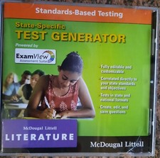  McDougal Littell Literature: ExamView Suite 6.0 Test Generator CD-ROM British L picture