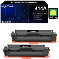 2x W2020A Toner Compatible With HP 414A LaserJet M454dn M479fdw M479dn With Chip picture