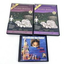 Critical Thinking Word Roots Level A & A2 & WordBuild The Game CD-ROM Lot PC Mac picture