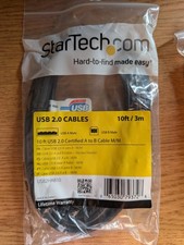 StarTech.com USB2HAB10 10ft USB A to USB B Cable picture