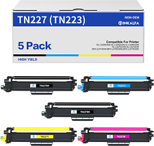 TN227 TN-227BK/C/M/Y High Yield Toner Cartridge Compatible for Brother Printer 5 picture