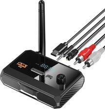Bluetooth 5.3 Receiver, RCA Bluetooth Adapter, Low Latency & HD Music Audio, Sup picture