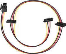 SATA Power Cable for HP 6000/8000 Series, 4Pin to 15Pin 3-Port Splitter, 18AWG picture