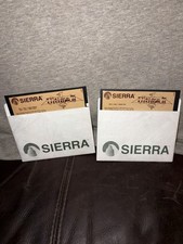 Ultima II Sierra on-line 2 disk Apple II 5.25