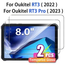 2PCS OUKITEL RT3 / RT3 Pro (2022/2023) Tempered Glass Cover Screen Protector picture