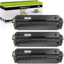 3 Pack Compatible with Samsung CLT-K504S 504S Toner Cartridge CLP-470N CLP-475 C picture