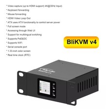 BliKVMv4 Allwinner KVM Over IP PoE HDMI Loop Out Process Control Operat IPKVM picture