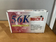56K MACH 2 Internal Data/Fax Modem PCI Version Windows 95,98 New Sealed  picture