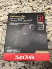 SanDisk NVMe Extreme Go Portable 2TB External SSD  USB 3.2 Gen 2 USB-C picture