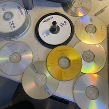 Memorex Mixed Lot Of 45 CD-R DVD-R Blank Recordable Discs Fujifilm Philips 700MB picture