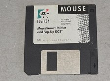 Logitech MouseWare Utilities and Pop-Up DOS 3.5