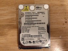 Western Digital 250GB Internal 5400RPM 2.5