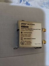 Genuine MSI OEM Intel 3168NGW Dual Band WiFi  4.2 M.2 Wireless Card picture
