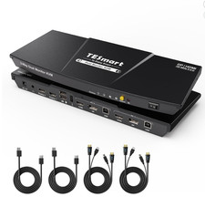 TESsmart 4K 60Hz Ultra HD Audio Output KVM Switch picture